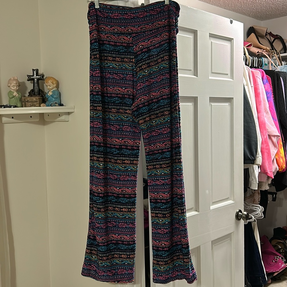 🩷💙 super cute palazzo pants 🩷💙 - GENTLY USED!